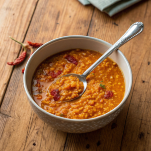 red lentil daal curry