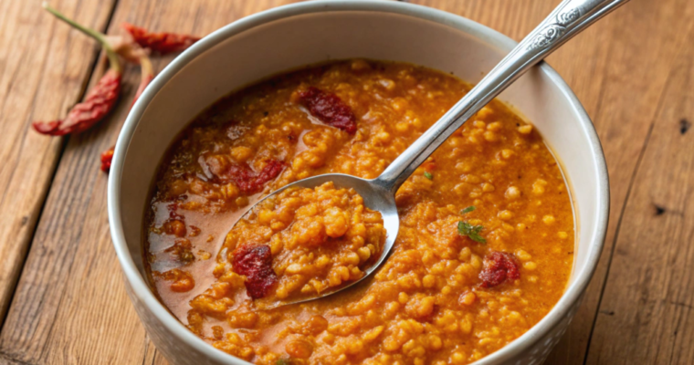 Slow Cooker Red Lentil Dal